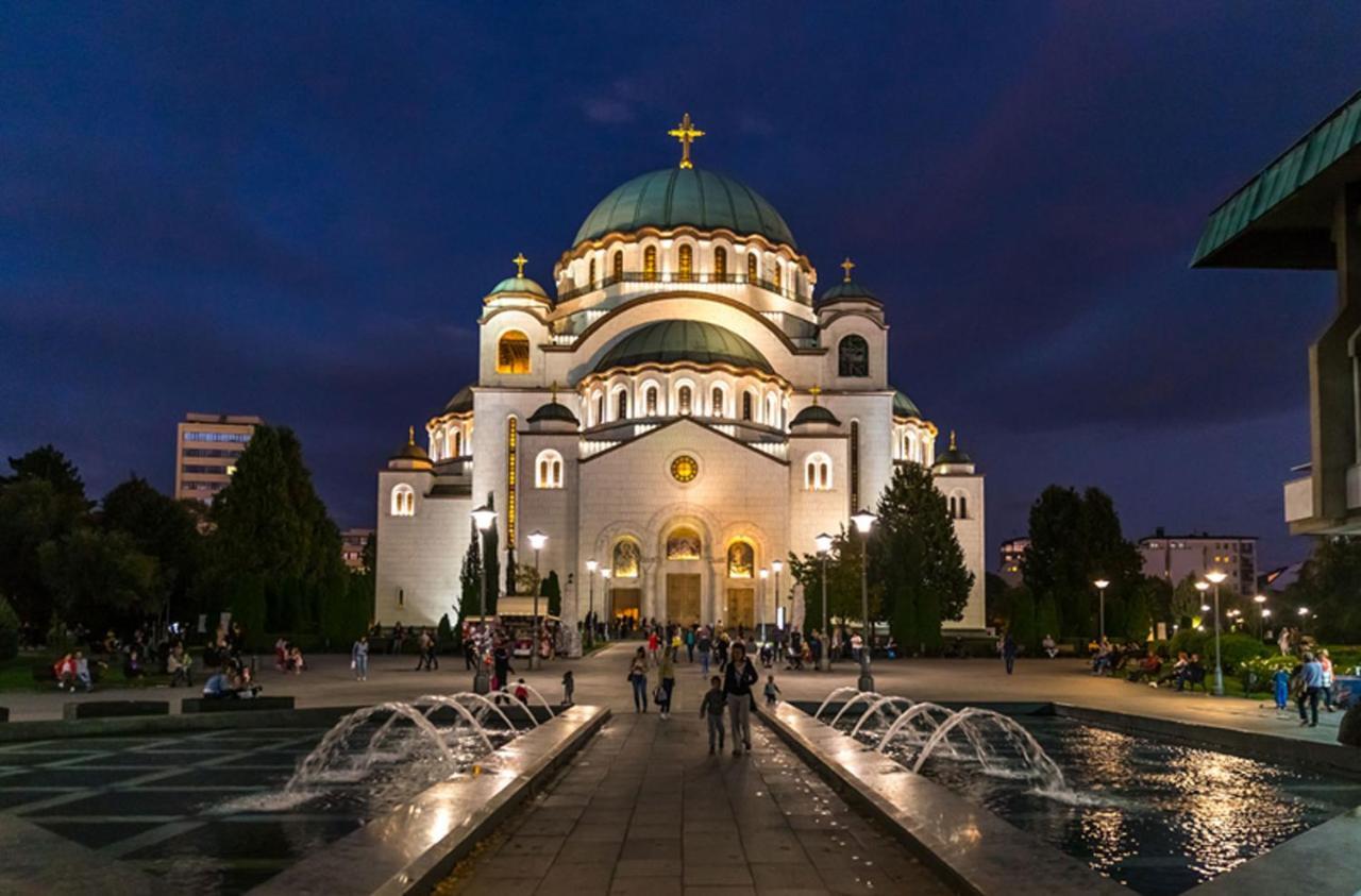 Rajana , Beograd - Hram Svetog Save Lägenhet Exteriör bild